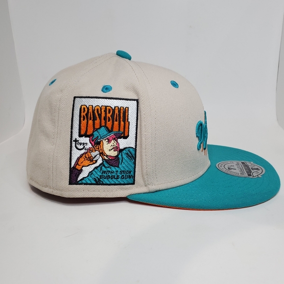 Topps Lids x Mitchell & Ness Los Angeles Dodgers Fitted Baseball Hat Cap - Picture 4 of 10